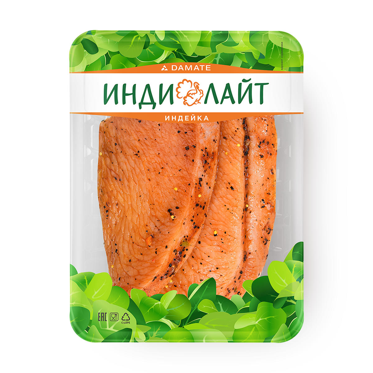 Изображение товара Стейк из индейки По-мексикански «Индилайт» 600 г