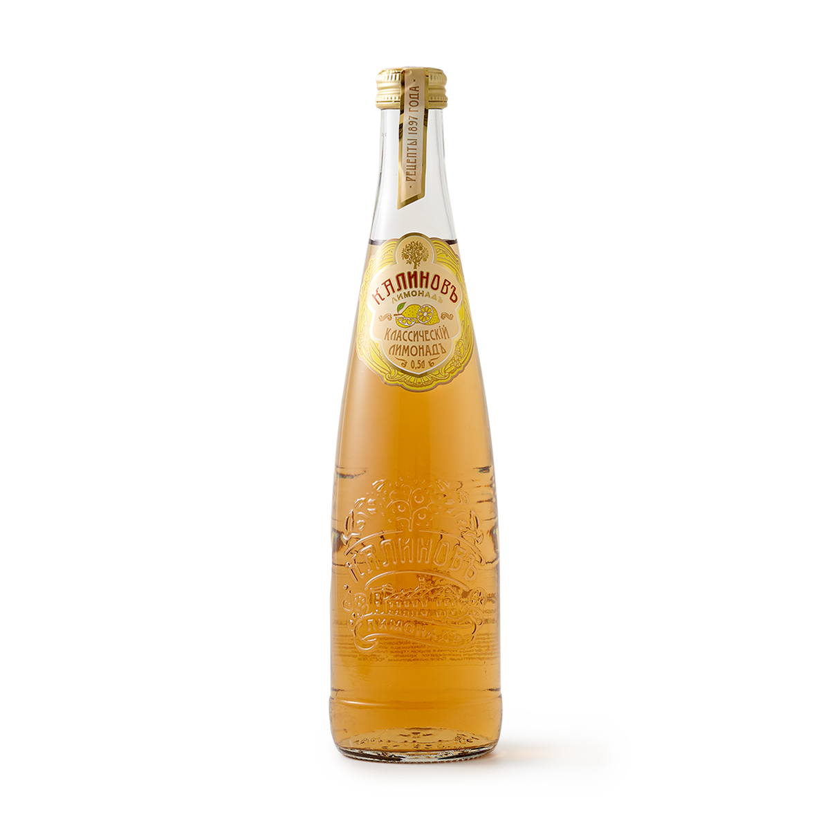 Изображение товара Лимонад «Калиновъ Лимонадъ» Винтажный классический 500 мл