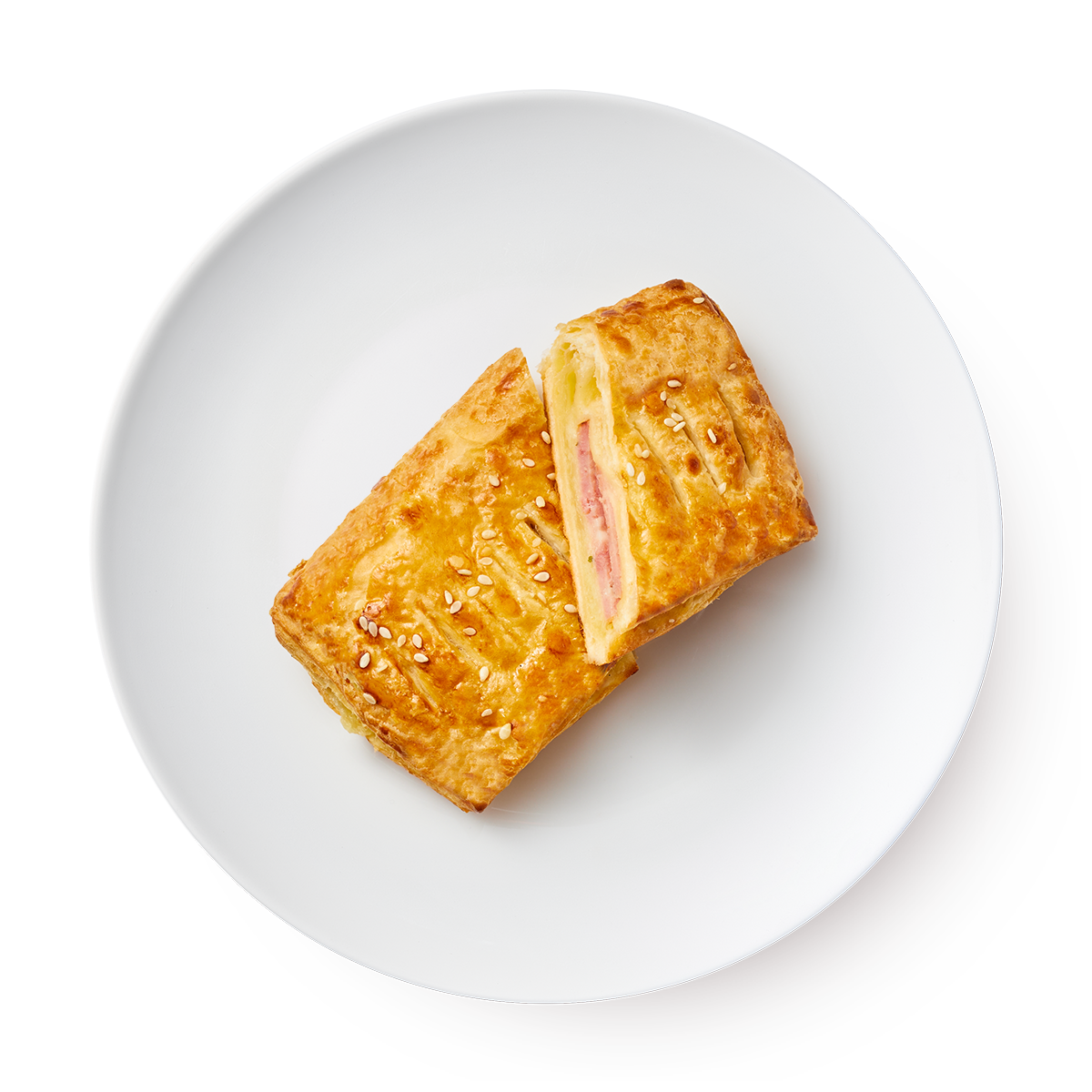 Изображение товара Слойка с ветчиной и сыром «Калачёво» 120 г