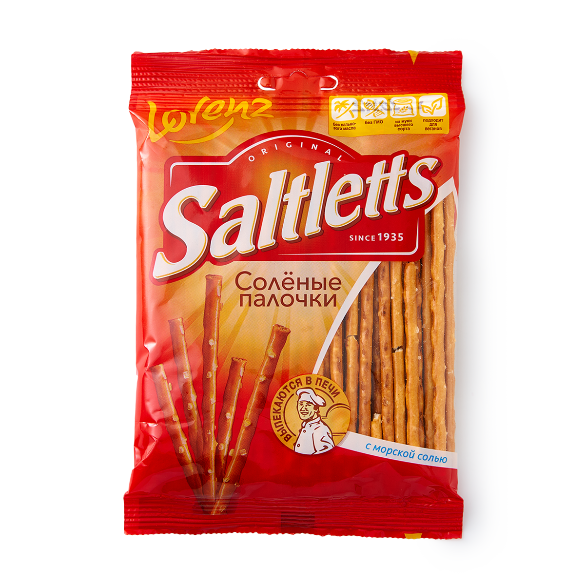 Изображение товара Палочки Saltletts солёные Lorenz 75 г