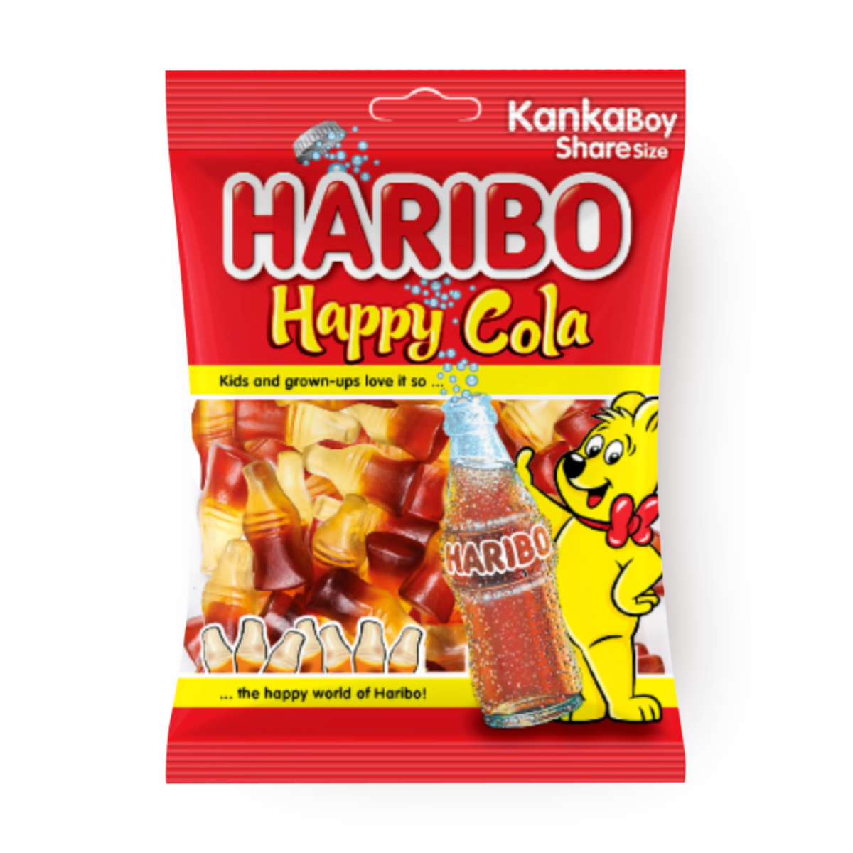 Изображение товара Мармелад жевательный Happy Cola Haribo 80 г