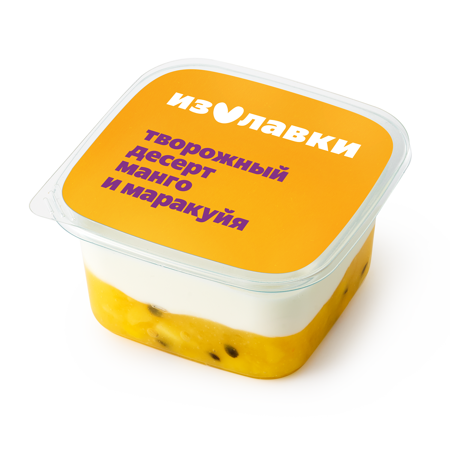 Изображение товара Десерт творожный «Из Лавки» манго-маракуйя 180 г