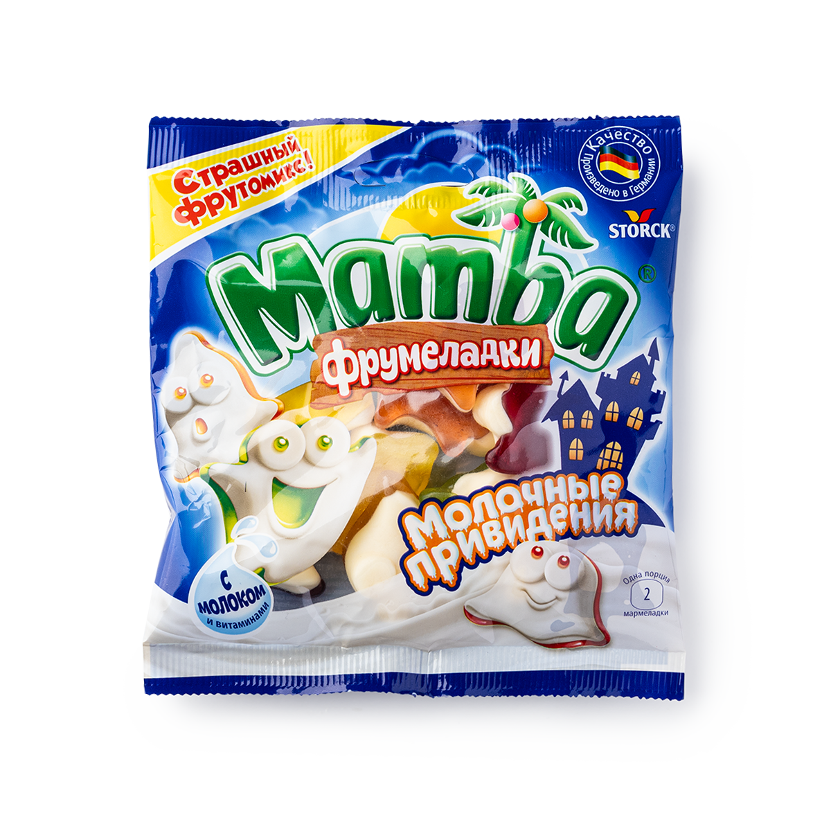Изображение товара Мармелад жевательный Фрумеладки Молочные привидения Mamba 90 г