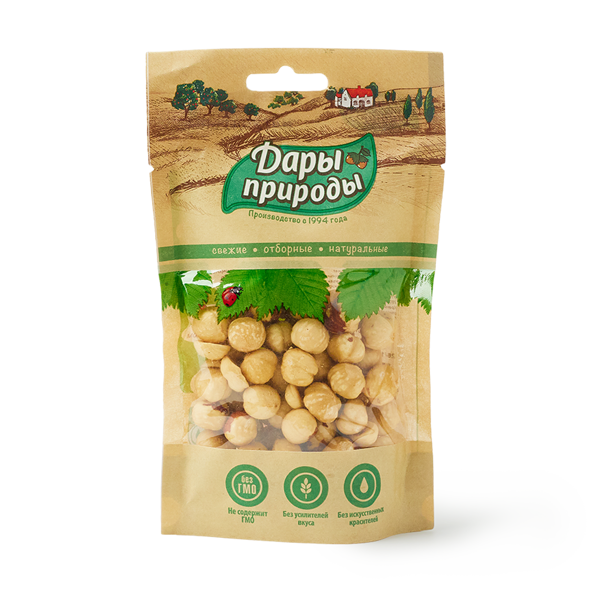 Изображение товара Фундук жареный «Дары природы» 70 г