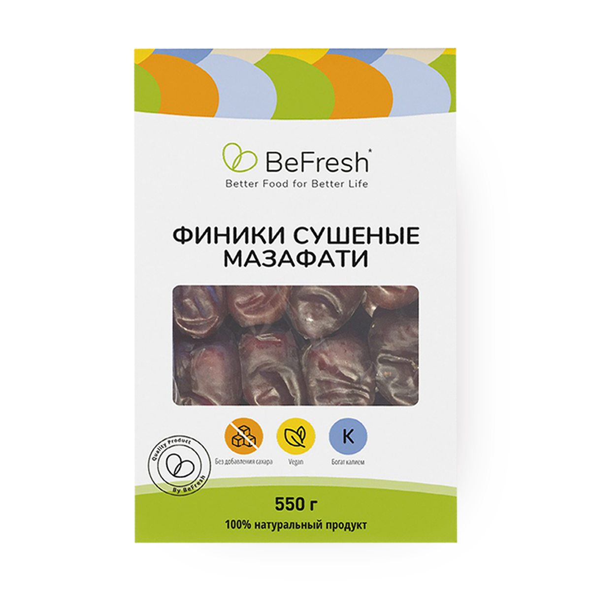 Изображение товара Финики сушёные Мазафати Befresh 550 г