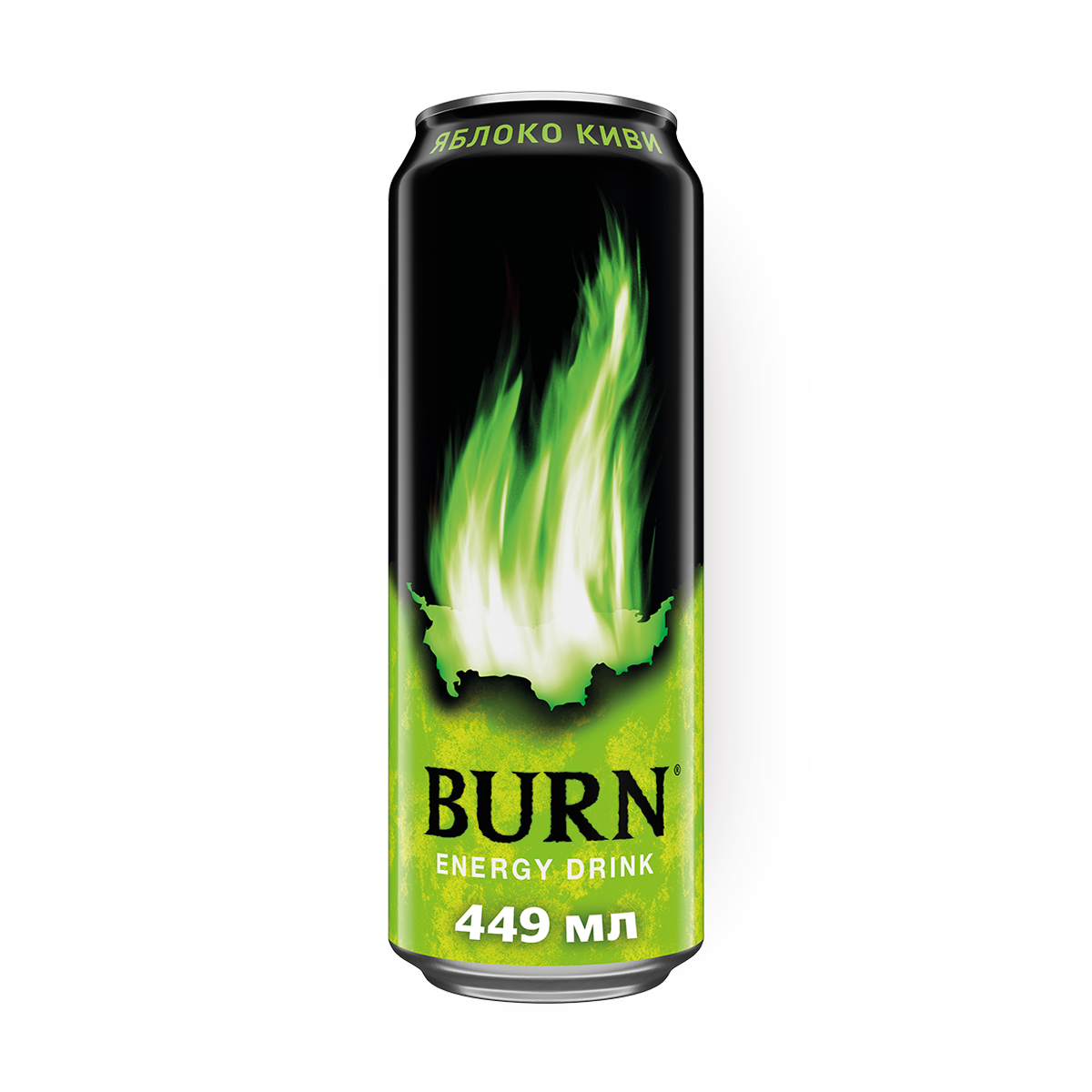 Изображение товара Энергетический напиток Burn яблоко-киви 449 мл