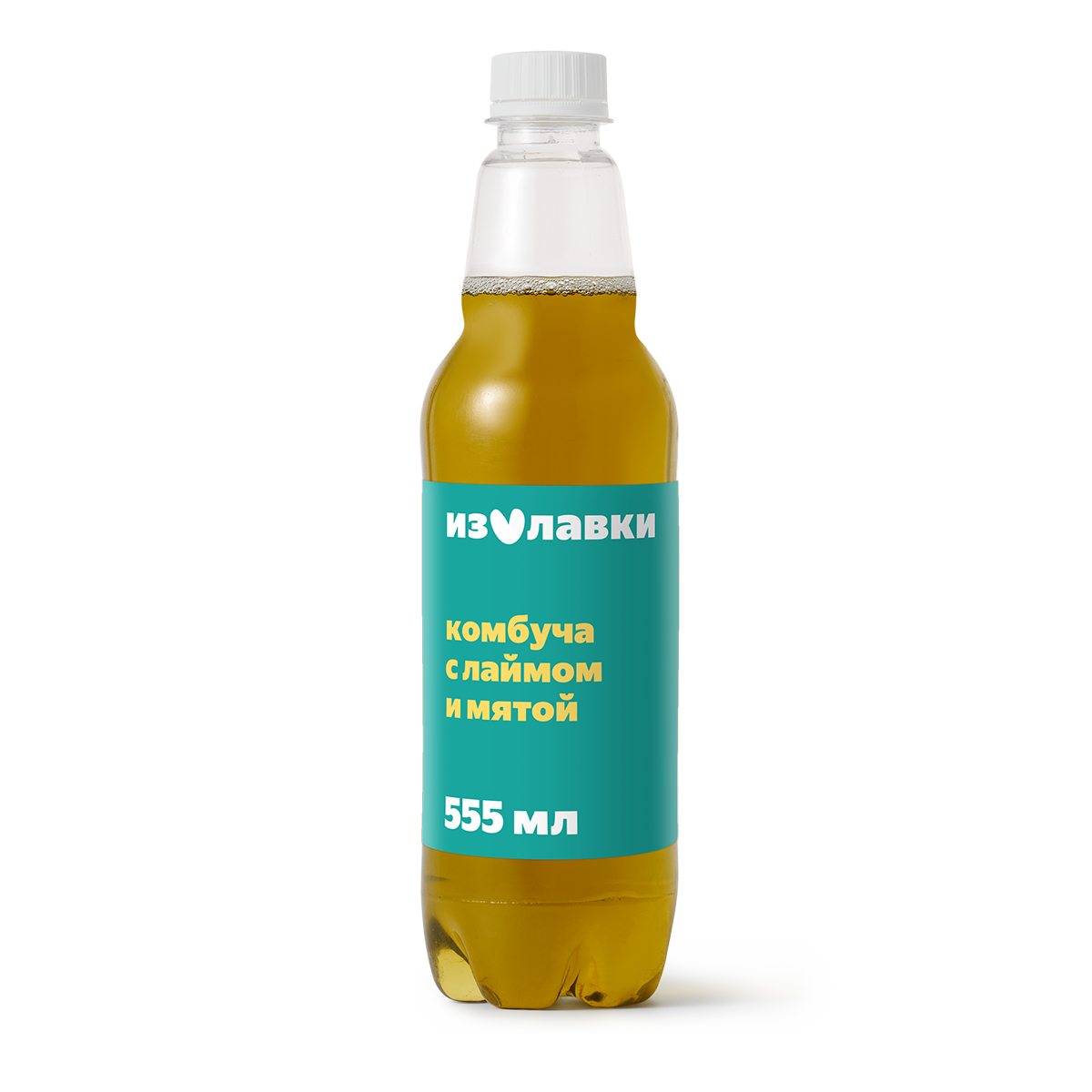 Изображение товара Комбуча «Из Лавки» с лаймом и мятой 555 мл