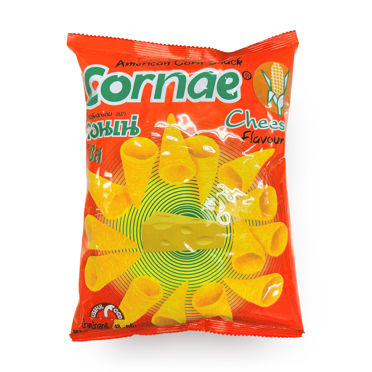 Изображение товара Снек кукурузный Cornae c сырным вкусом 48 г