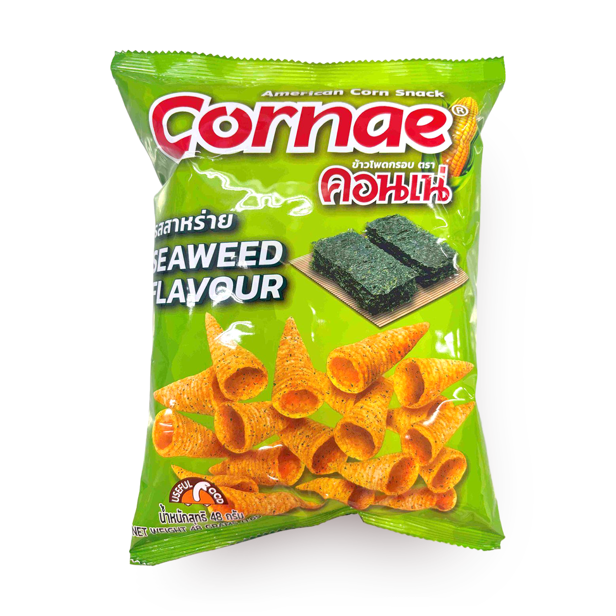 Изображение товара Снек кукурузный Cornae со вкусом морских водорослей 48 г