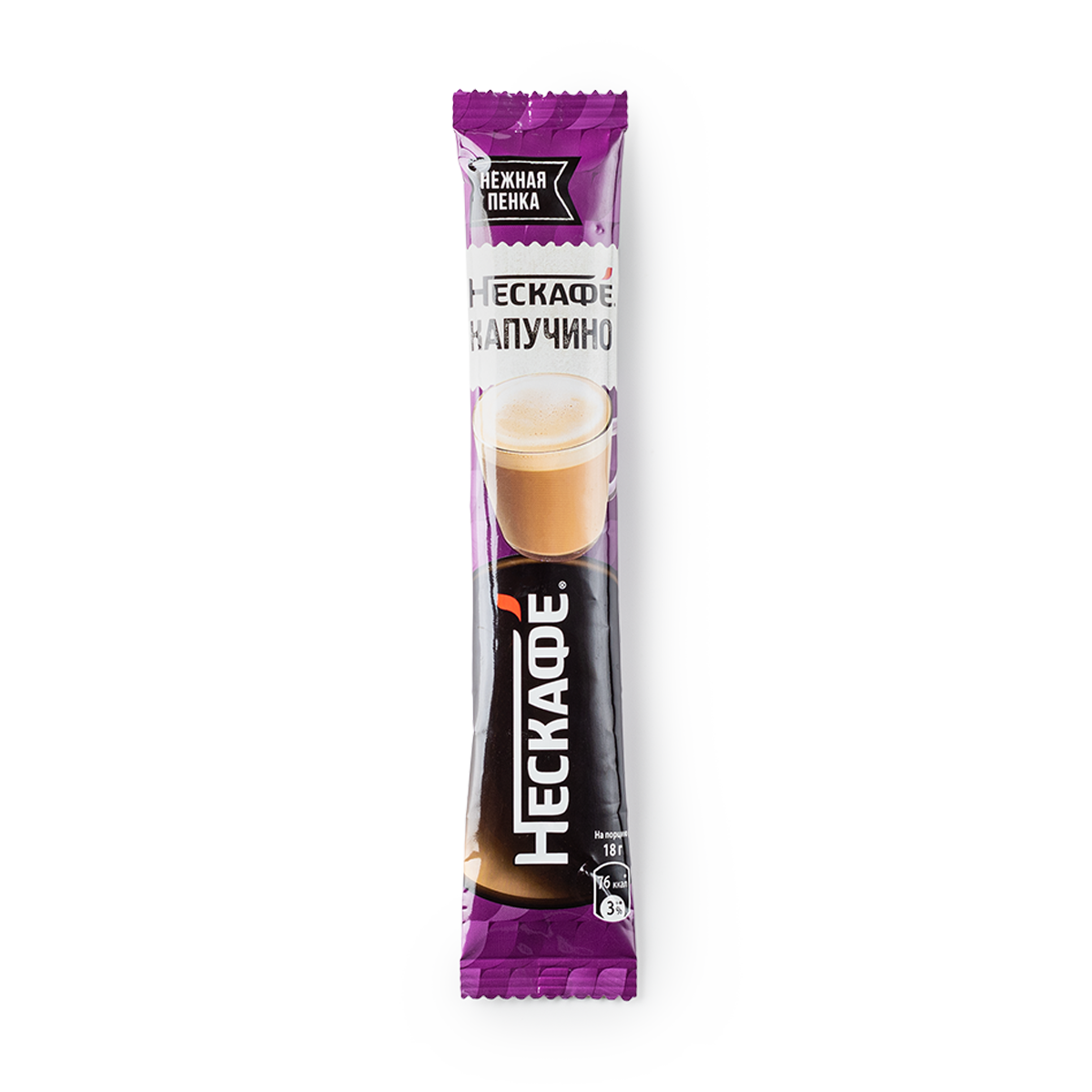 Изображение товара Кофейный напиток растворимый «Нескафе» Cappuccino порционный 18 г