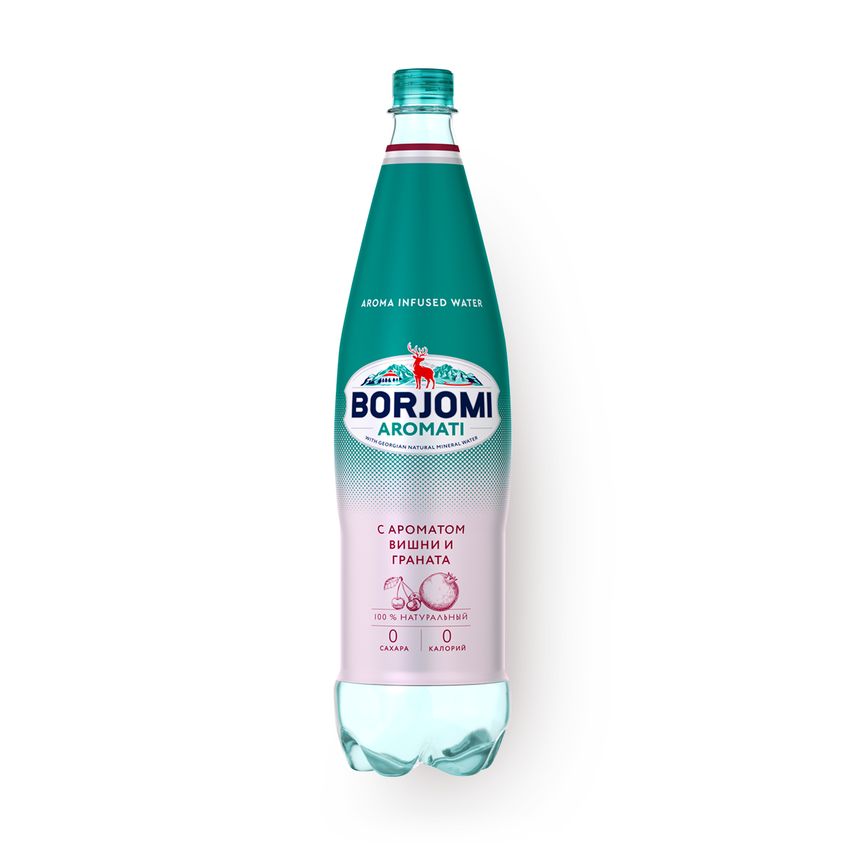Изображение товара Напиток Borjomi вишня-гранат газированный 1 л