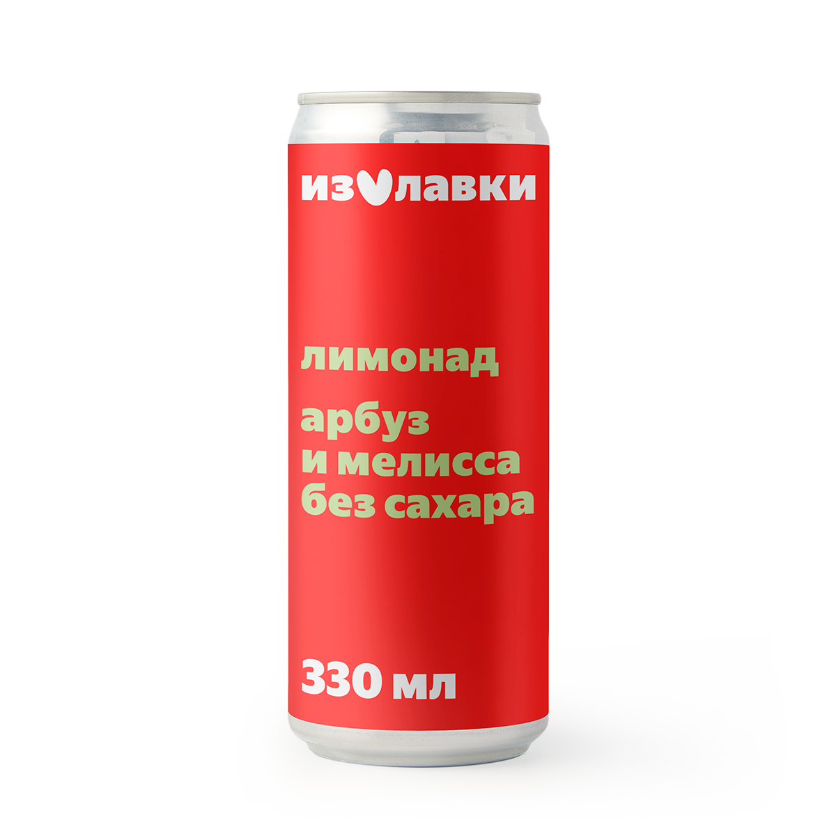 Изображение товара Лимонад с пребиотиком «Из Лавки» арбуз-мелисса 330 мл