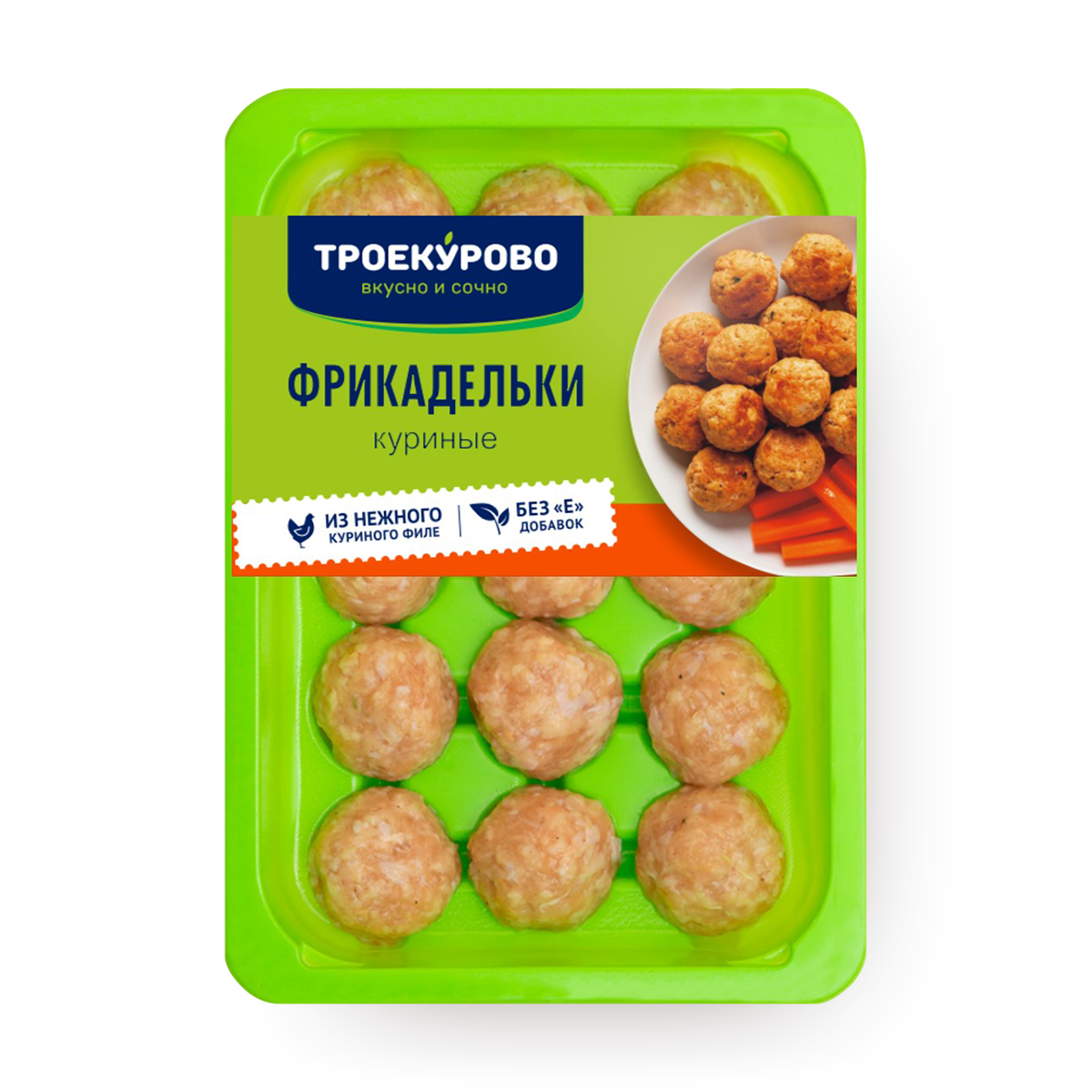 Изображение товара Фрикадельки куриные «Троекурово» 300 г