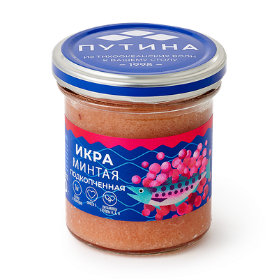 Икра минтая подкоп­чённая Путина