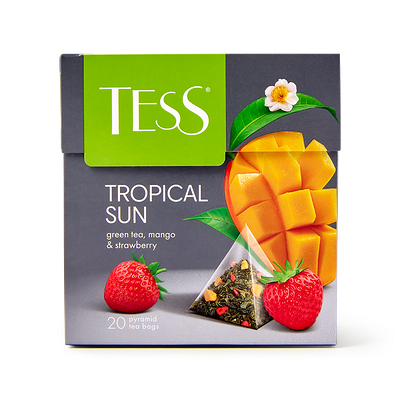 Чай зелёный Tess Tropical Sun манго