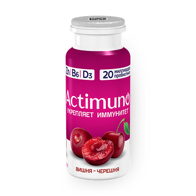 Напиток функцио­нальный Actimuno вишня