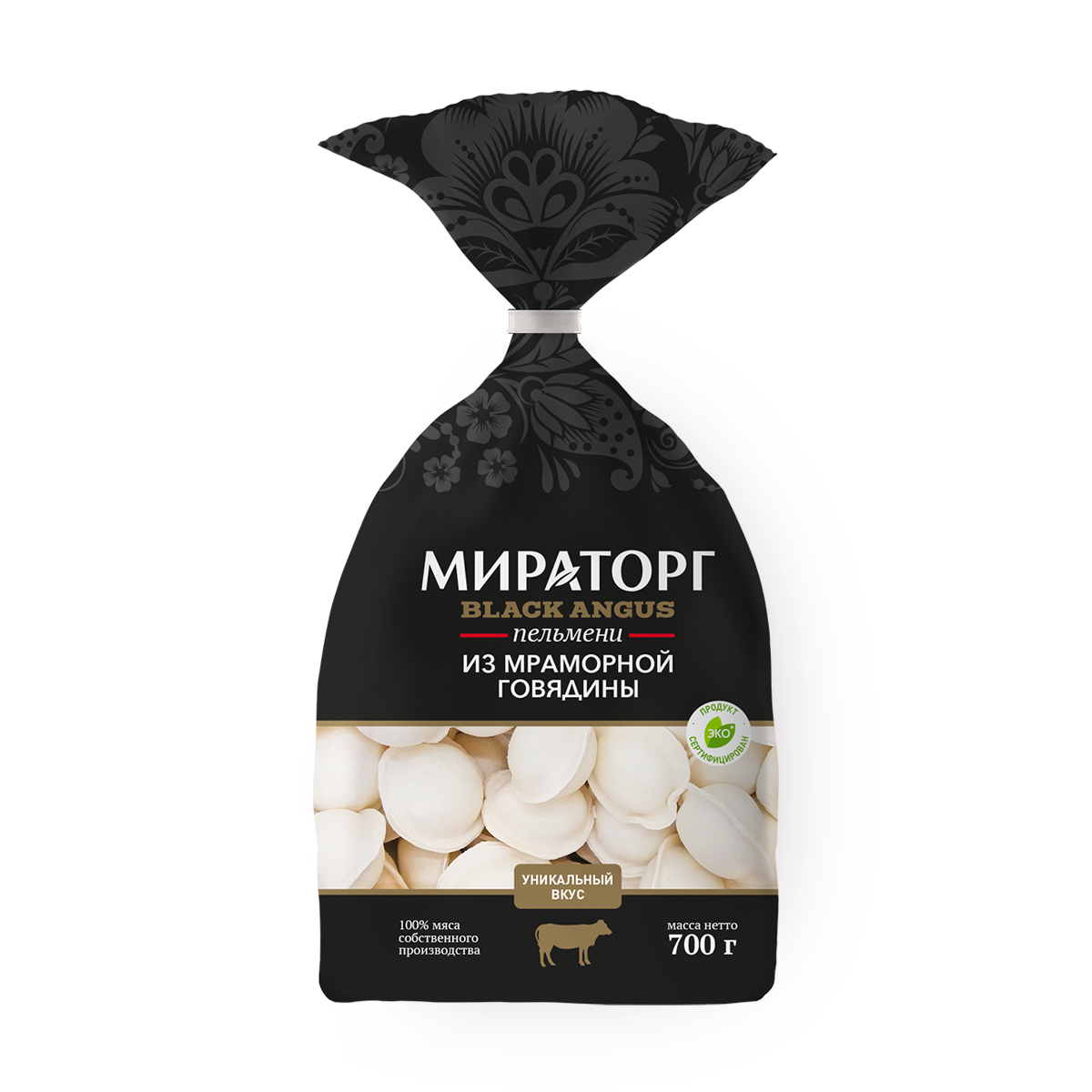 Изображение товара Пельмени из мраморной говядины Black Angus «Мираторг» 700 г