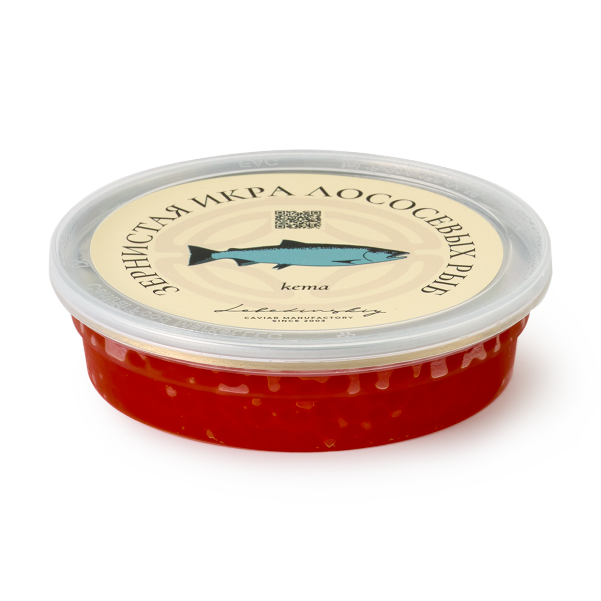 Изображение товара Икра лососевая кеты Lebedinskiy зернистая 100 г