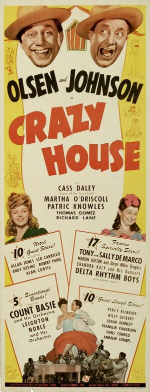 Постер: (Crazy House, 1943 - вся информация о фильме на FilmNavi.ru