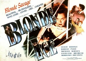 Постер: (Ледяная блондинка, 1948 - вся информация о фильме на FilmNavi.ru