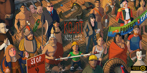 Постер: (Четыре души Койота, 2023 - вся информация о мультфильме на FilmNavi.ru