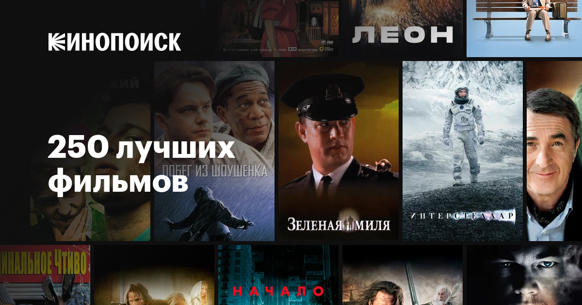 250 лучших фильмов — Кинопоиск