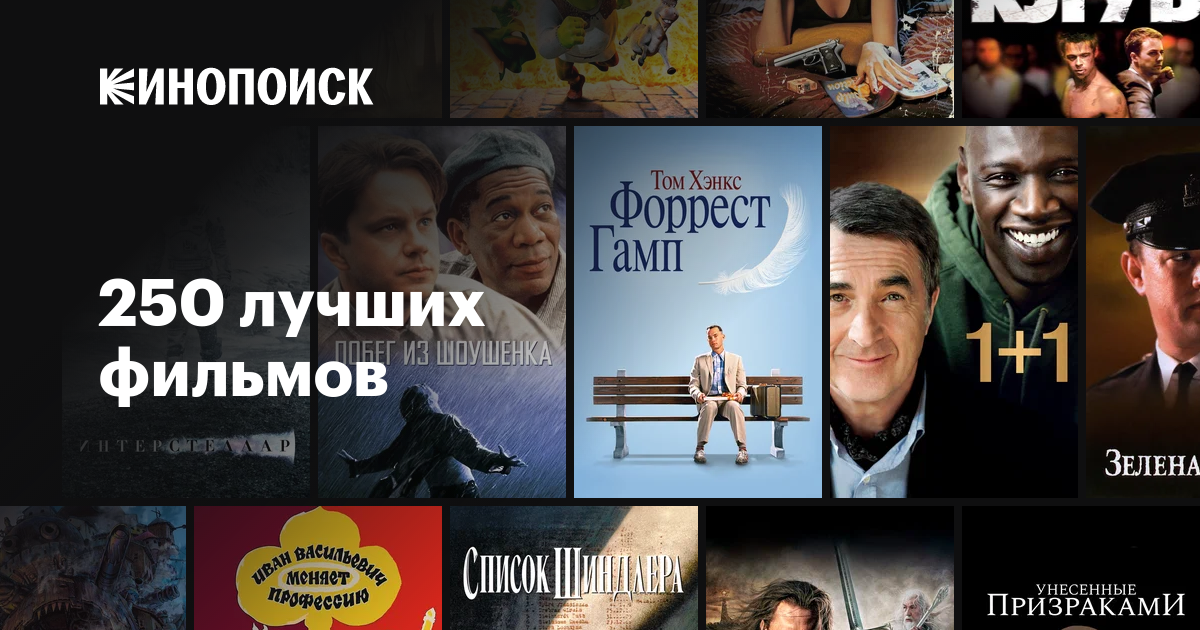 250 лучших фильмов — Кинопоиск
