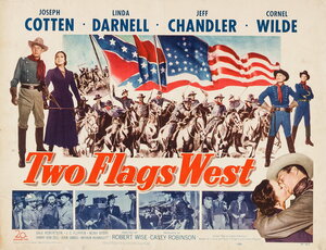 Постер: (Два флага Запада, 1950 - вся информация о фильме на FilmNavi.ru