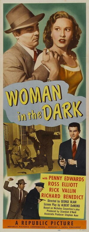 Постер: (Woman in the Dark, 1952 - вся информация о фильме на FilmNavi.ru