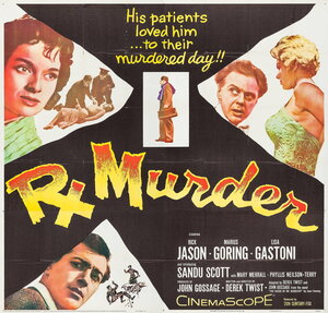 Постер: (Rx for Murder, 1958 - вся информация о фильме на FilmNavi.ru