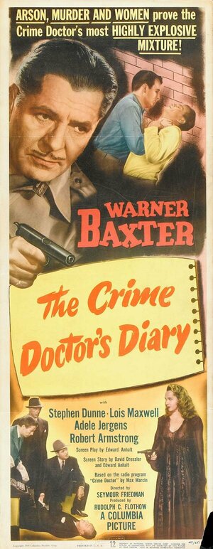 Постер: (The Crime Doctor's Diary, 1949 - вся информация о фильме на FilmNavi.ru