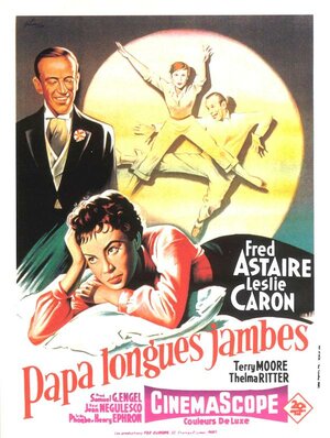 Постер: (Длинноногий папочка, 1955 - вся информация о фильме на FilmNavi.ru