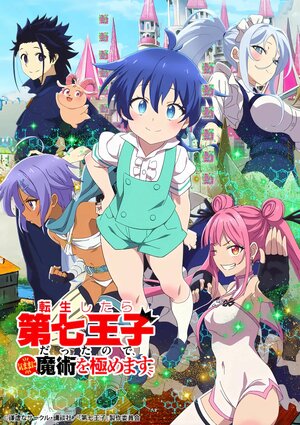 Постер: (Перевоплотился в седьмого принца, так что я буду совершенствовать свою магию как захочу, 2024 - вся информация о мультсериале на FilmNavi.ru