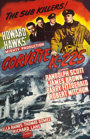 Постер: (Корвет K-225, 1943 - вся информация о фильме на FilmNavi.ru