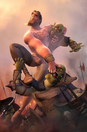 Постер: (Ронал-варвар, 2011 - вся информация о мультфильме на FilmNavi.ru