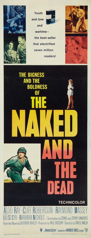 Постер: (Нагие и мертвые, 1958 - вся информация о фильме на FilmNavi.ru