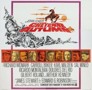 Постер: (Осень Шайеннов, 1964 - вся информация о фильме на FilmNavi.ru