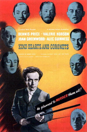 Постер: (Добрые сердца и короны, 1949 - вся информация о фильме на FilmNavi.ru
