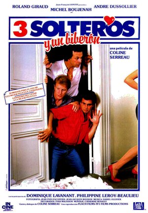 Постер: (Трое мужчин и младенец в люльке, 1985 - вся информация о фильме на FilmNavi.ru