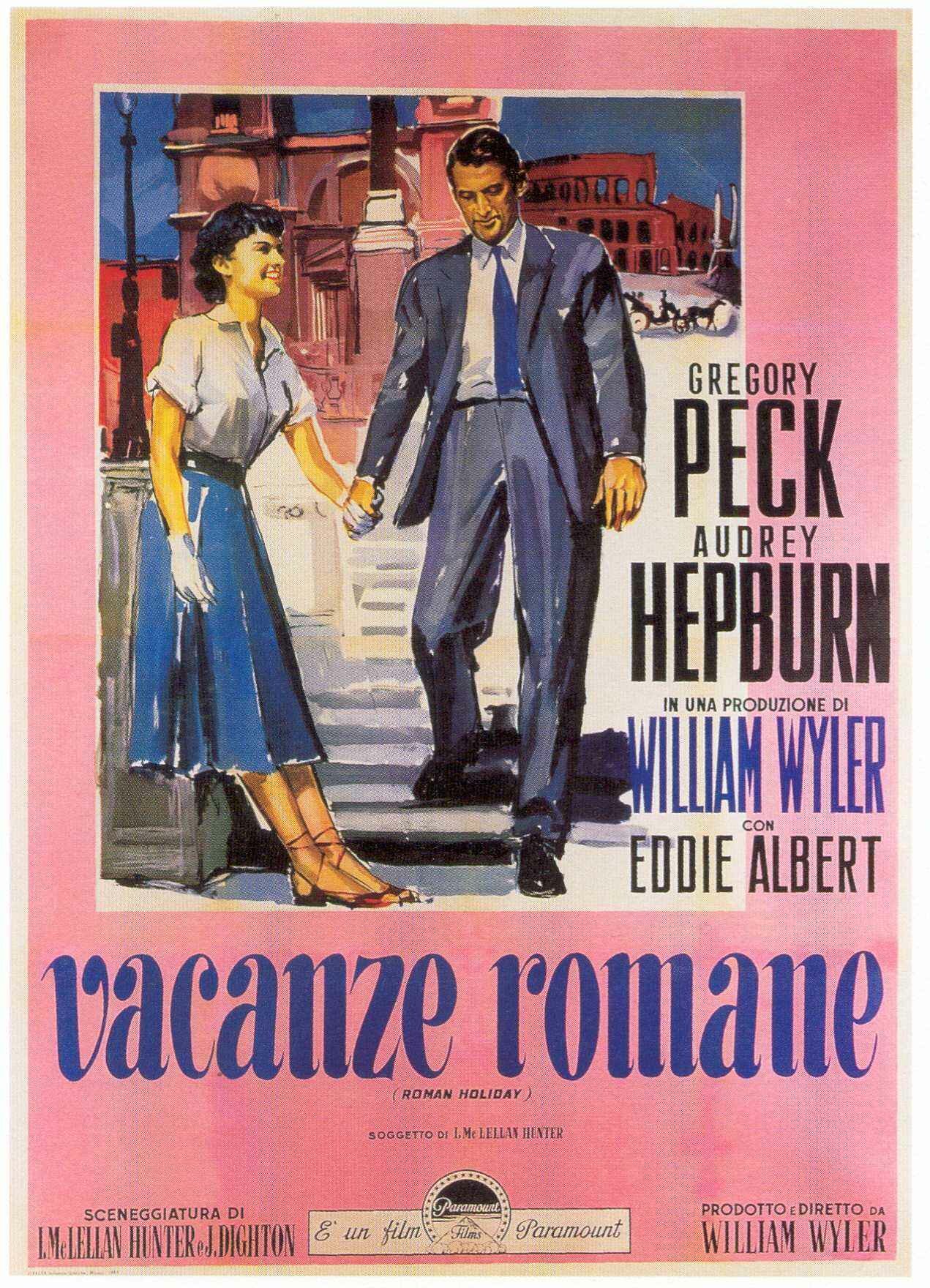 Постеры: Римские каникулы / Постер фильма «Римские каникулы» (1953 ...