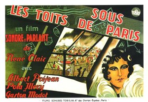 Постер: (Под крышами Парижа, 1929 - вся информация о фильме на FilmNavi.ru