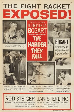 Постер: (Тем тяжелее падение, 1956 - вся информация о фильме на FilmNavi.ru