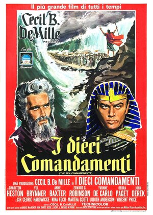 Постер: (Десять заповедей, 1956 - вся информация о фильме на FilmNavi.ru