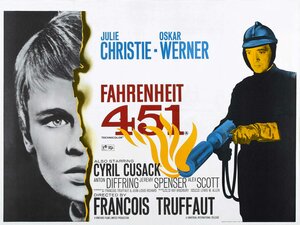 Постер: (451º по Фаренгейту, 1966 - вся информация о фильме на FilmNavi.ru