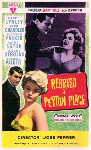 Постер: (Возвращение в Пейтон Плейс, 1961 - вся информация о фильме на FilmNavi.ru
