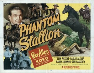 Постер: (Конь-призрак, 1954 - вся информация о фильме на FilmNavi.ru