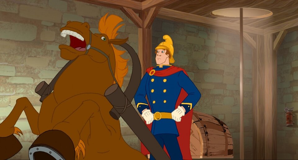 Фото Иван Царевич и Серый Волк / Кадр из мультфильма