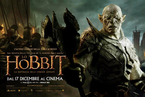 Постер: (Хоббит: Битва пяти воинств, 2014 - вся информация о фильме на FilmNavi.ru