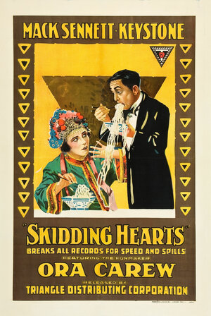 Постер: (Skidding Hearts, 1917 - вся информация о фильме на FilmNavi.ru