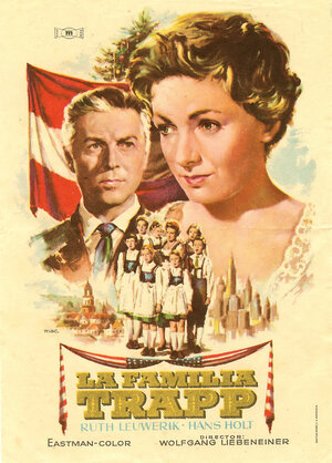 Постер: (Семья Трапп, 1956 - вся информация о фильме на FilmNavi.ru